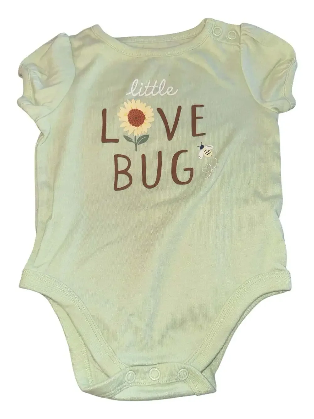 Baby Bodysuits Mixed Brands 3-Piece Bundle Set 3-6 Month